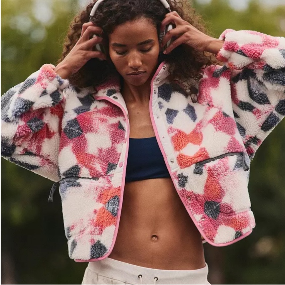 FP Movement Hit The Slopes Printed Fleece Jacket